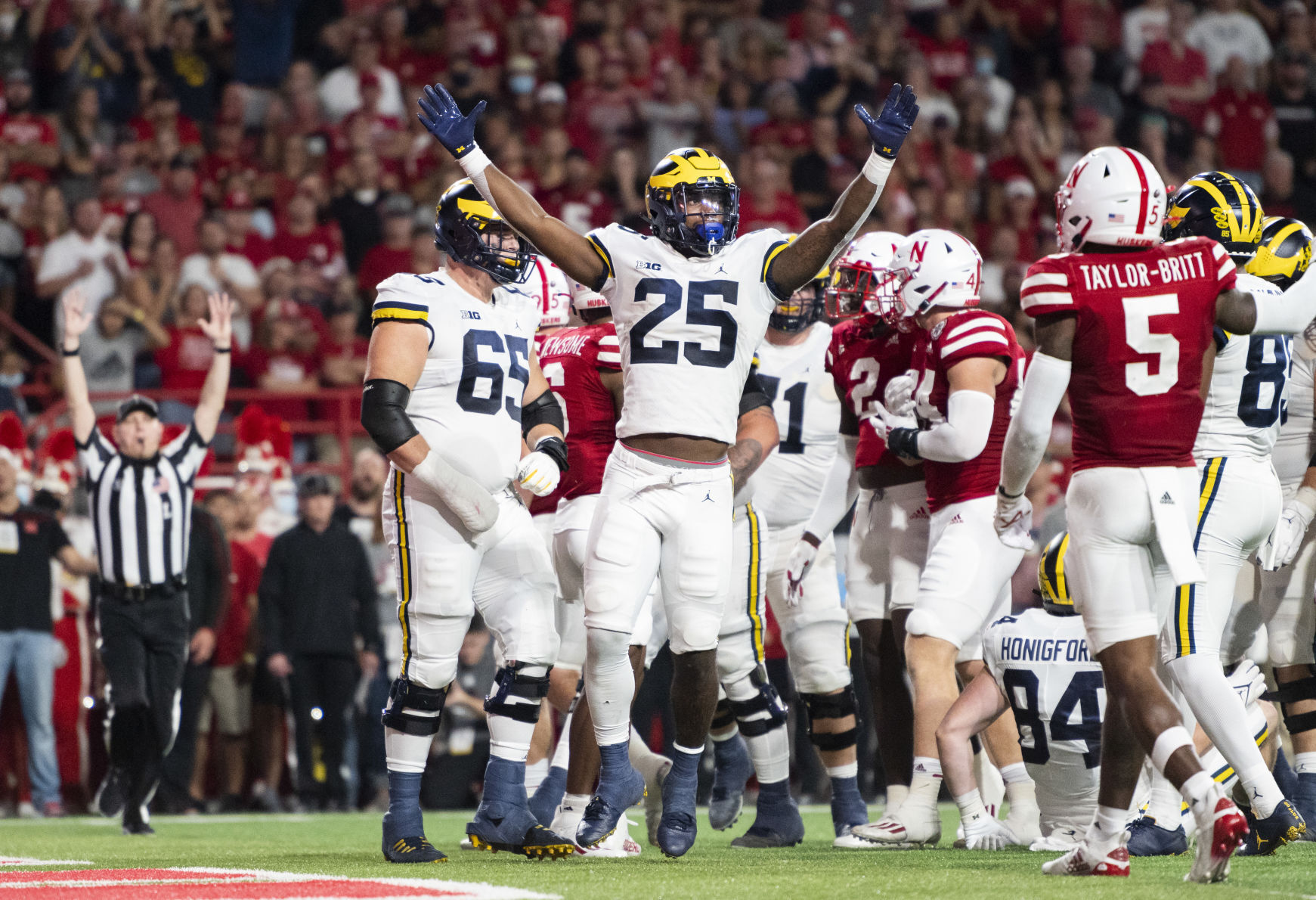 Michigan vs. Nebraska, 10.9
